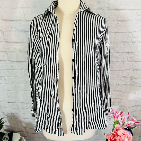 Striped Button Up - Picture 5 of 11